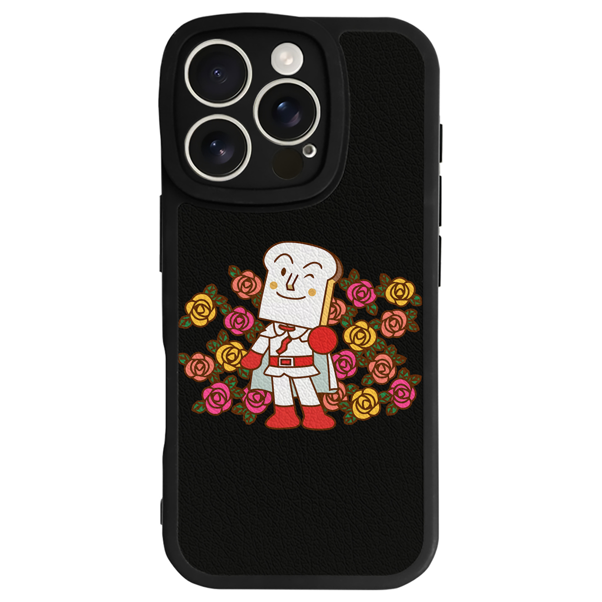 （画像用） アンパンマン Anpanman 【iPhone 16シリーズ対応】シリコンスマホケース（レザー調） 材質：シリコン